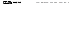 Desktop Screenshot of kalipyansan.com